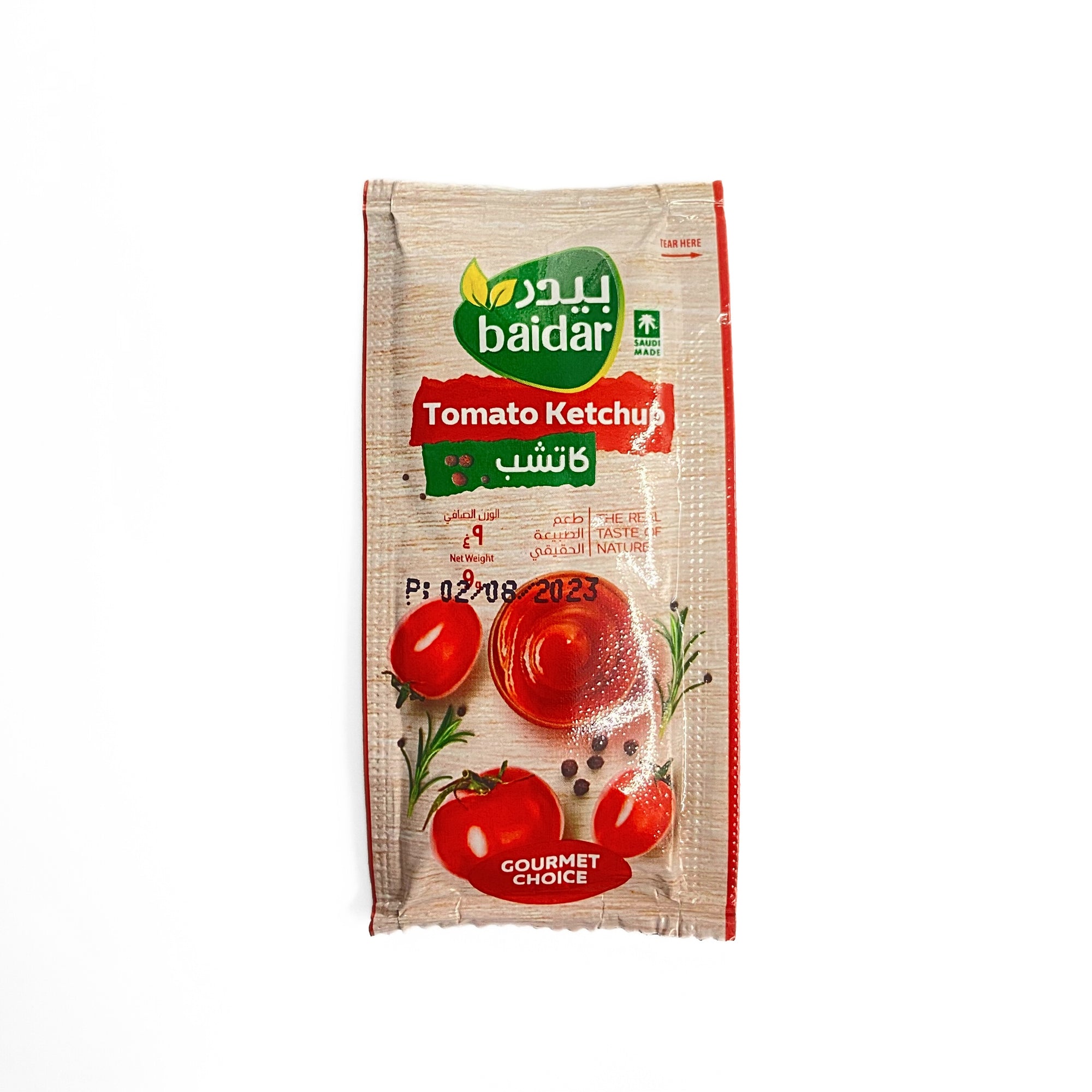 Baidar Tomato Ketchup Portion (1000 x 9g Sachet)
