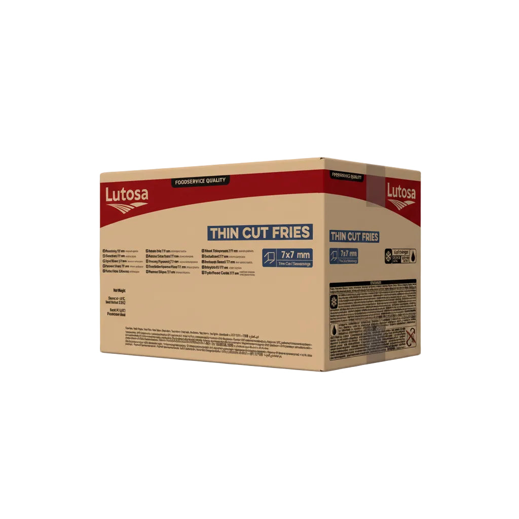 Lutosa Thin Cut Shoestring Fries (2.5kg)