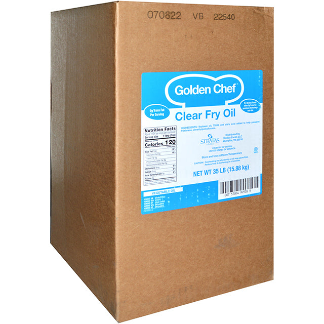 Golden Chef Clear Soybean Fry Oil - 17 L