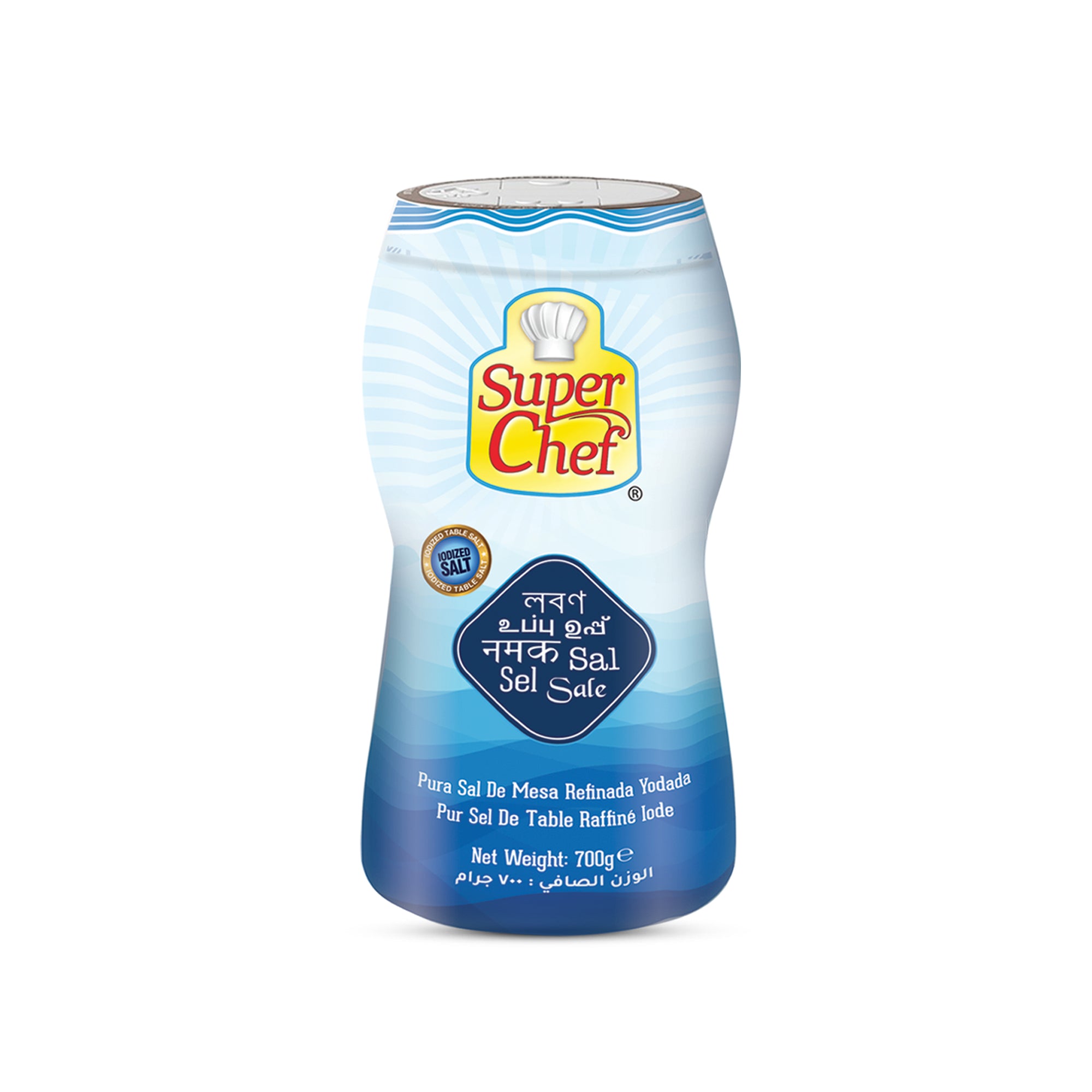 SuperChef Salt Iodized 700 Gm