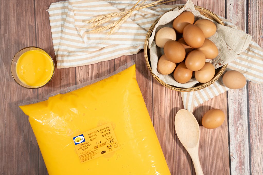 EggTech Pasteurized Frozen Liquid Egg Yolk – (1kg)