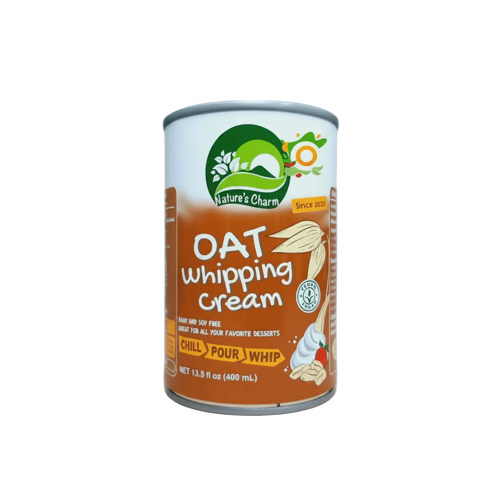 Nature’s Charm Vegan Oat Whipping Cream (400ml)