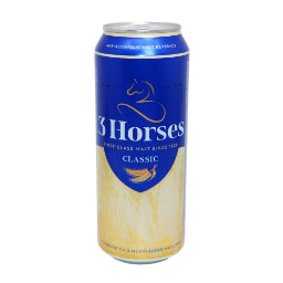 3 Horses Classic Malt Beverage (500ml Can)