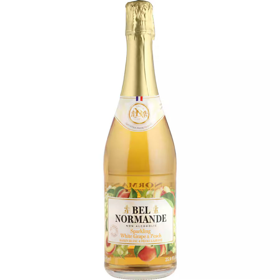 Bel Normande Sparkling White Grape & Peach Juice (750ml)