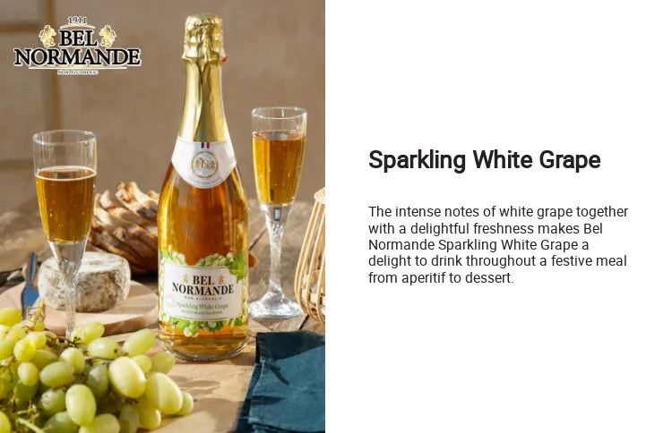 Bel Normande Sparkling White Grape Juice (750ml)