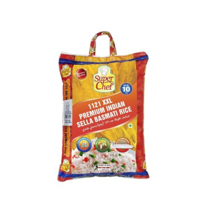 سوبر شيف سيلا أرز بسمتي هندي 10 كج 