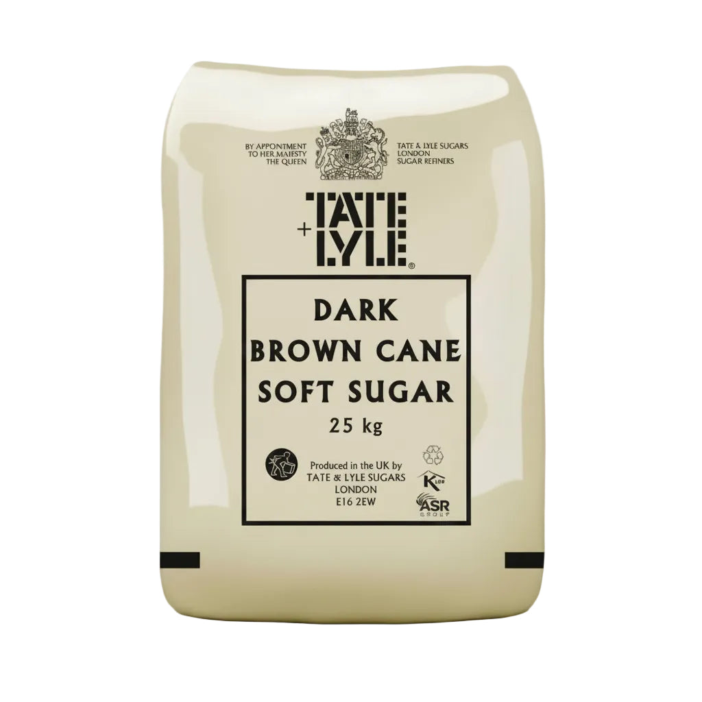 Tate & Lyle Dark Brown Cane Soft Sugar (25kg)
