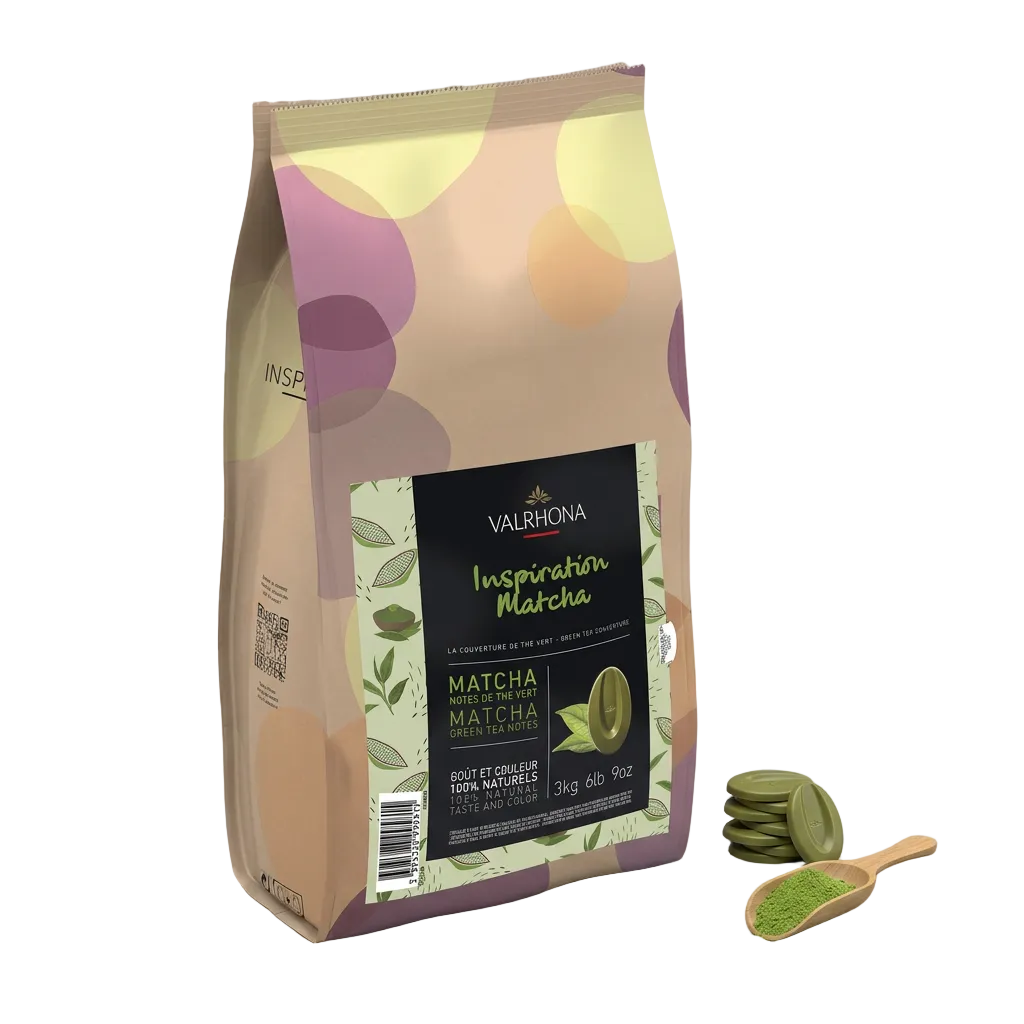 Valrhona Inspiration Matcha Fèves (3kg)