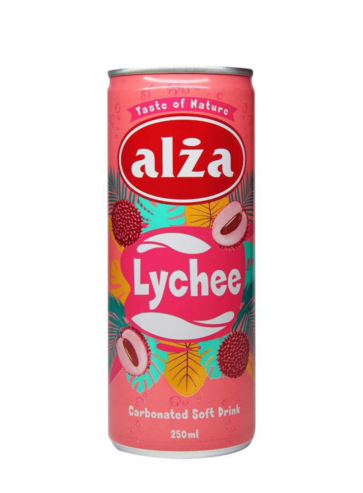Alza Lychee Carbonated Drink (250ml )