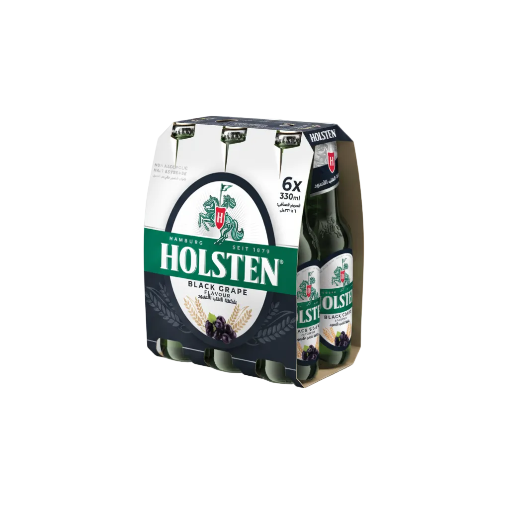 Holsten NA Black Grape Bottles (6 x 330ml)