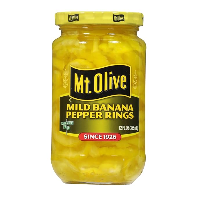 Mt. Olive Mild Banana Pepper Rings (355ml)