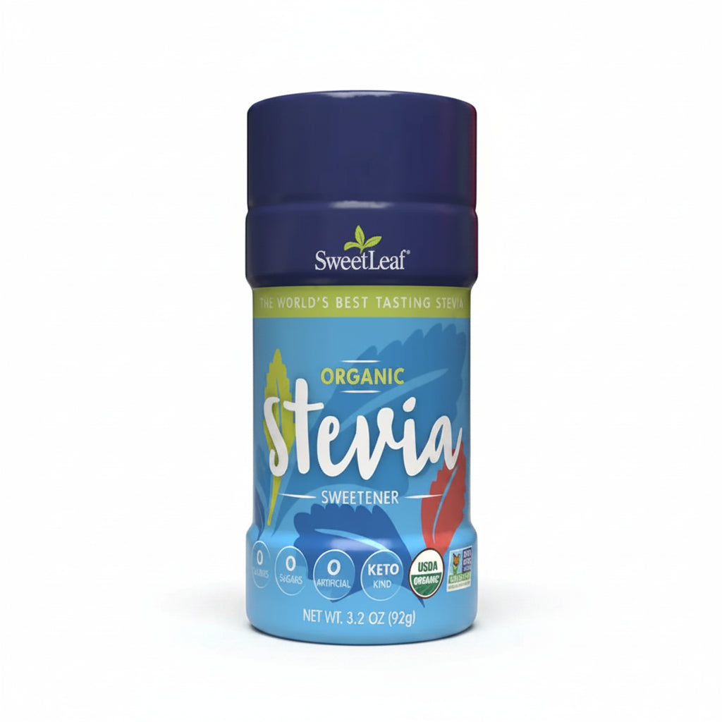 SweetLeaf Organic Stevia Sweetener Shaker (92g)