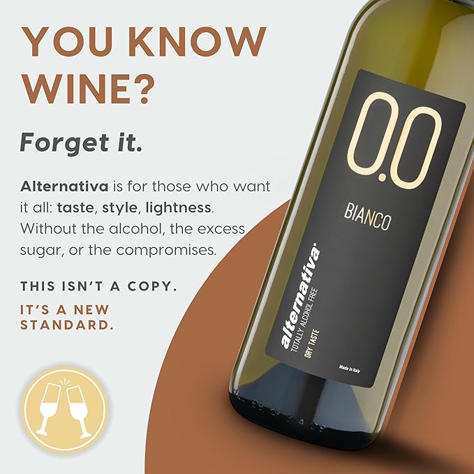 Alternativa White Wine Non-Alcoholic 'Bianco' (750ML)