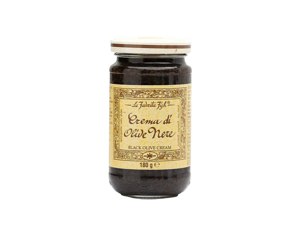 La Favorita Cream Black Olive Paste (180g)