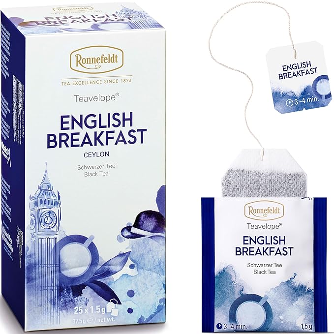 Ronnefeldt English Breakfast Ceylon Black Tea (25 bags)