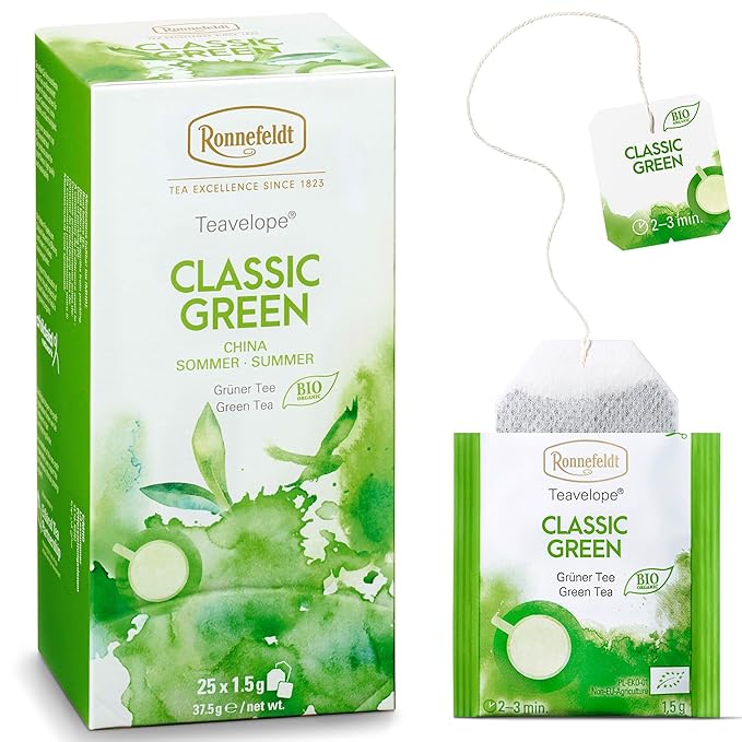 Ronnefeldt Classic Organic Green Tea (25 bags)