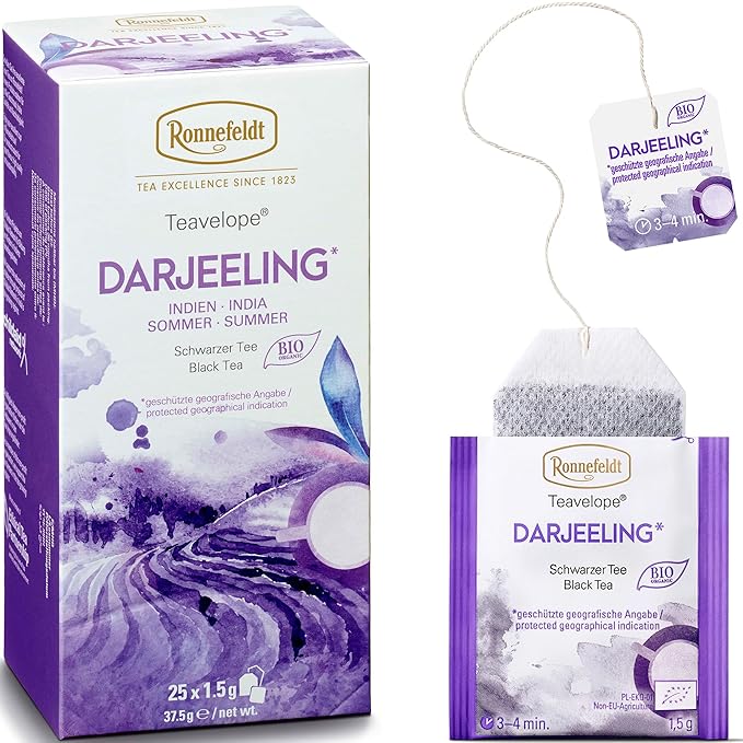 Ronnefeldt Darjeeling Organic Black Tea (25 bags)
