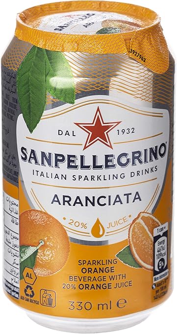 San Pellegrino Aranciata Sparkling Beverage (330 ml)