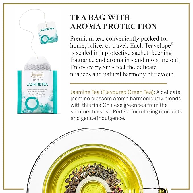 Ronnefeldt Jasmine Organic Green Tea (25 bags)