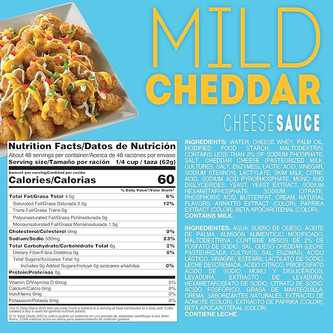 Gehl’s Mild Cheddar Cheese Sauce (3kg)