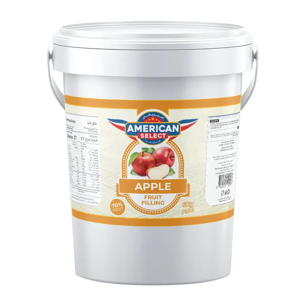 عبوة حشو فاكهة التفاح من أمريكان سيليكت (6 كجم)