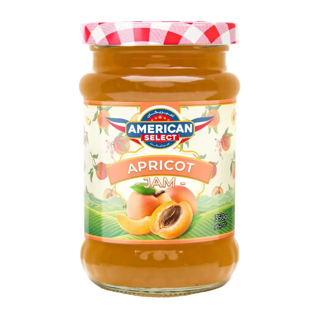 American Select Apricot Jam - 350 Gm