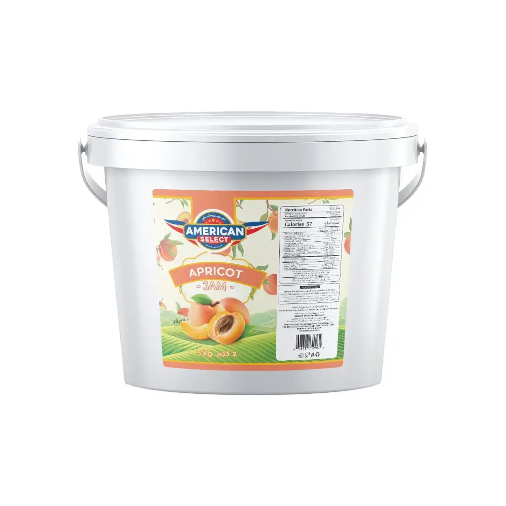 American Select Apricot Jam Jar - 5 Kg
