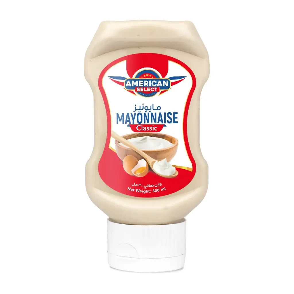 American Select Mayonnaise Classic Top Down - 300 Ml
