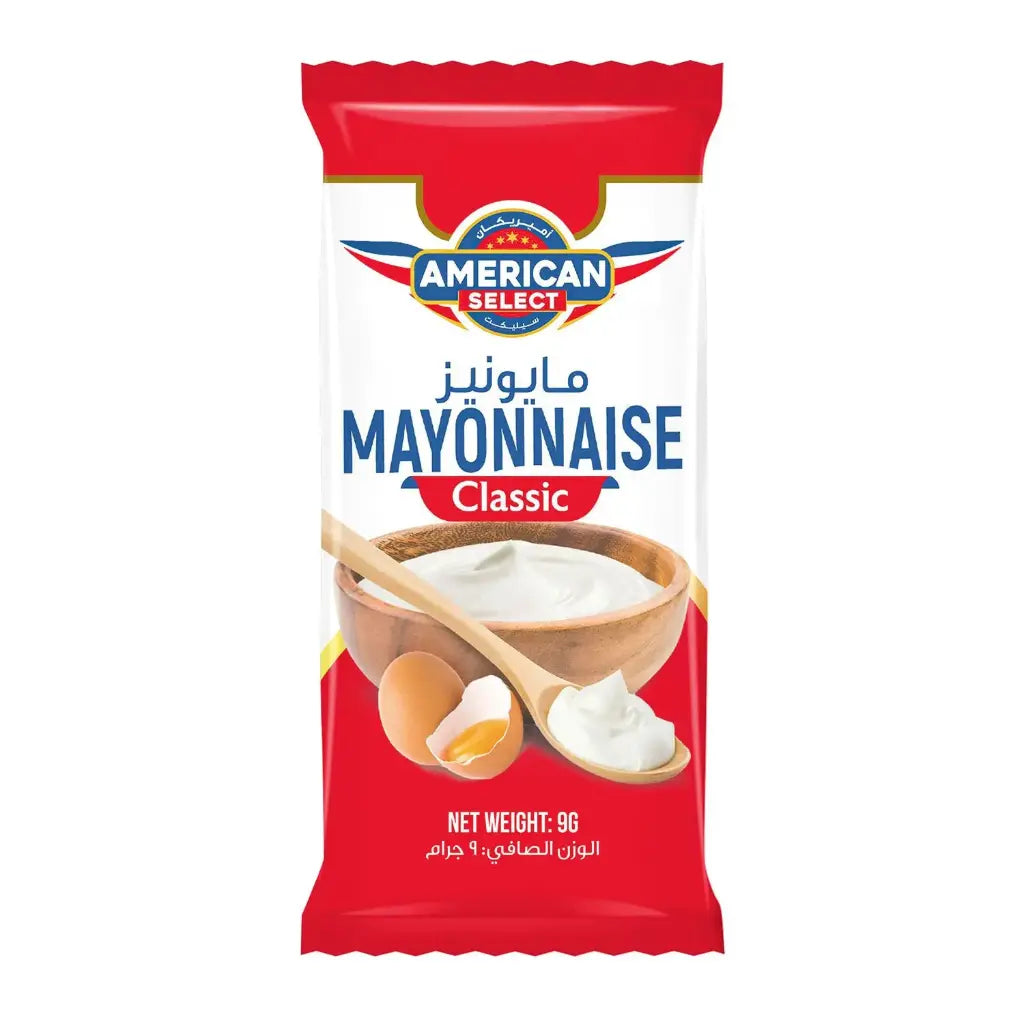 أكياس مايونيز أمريكان سيليكت الكلاسيكية - (1000 × 9 غرام)