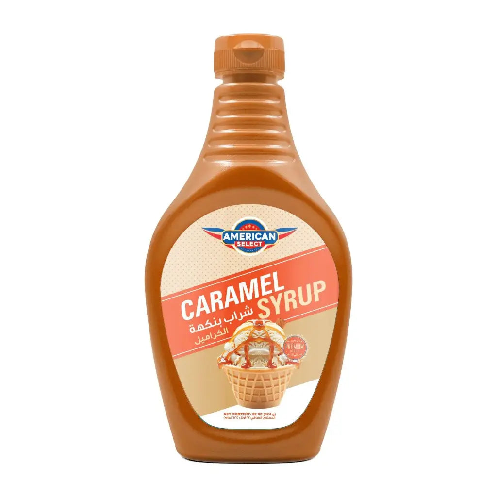 American Select Caramel Syrup - 624 Gm