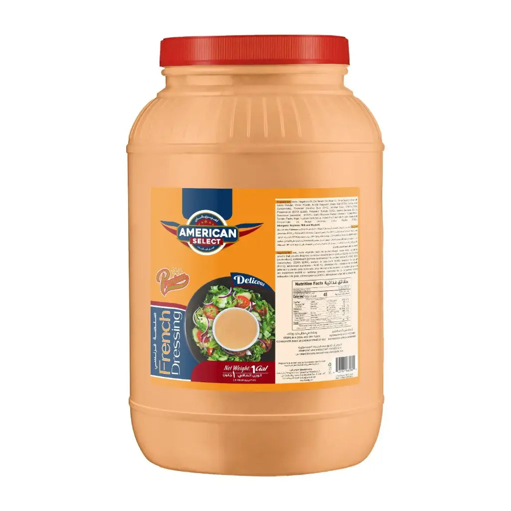 American Select French Dressing Jar - 1 Gal