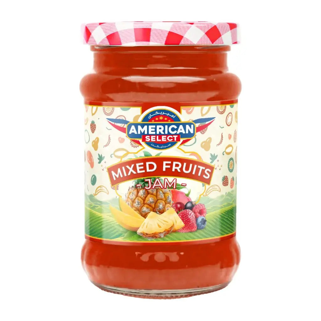American Select Mixed Fruit Jam - 350 Gm