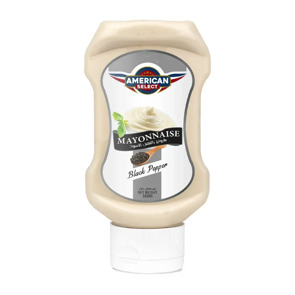 American Select Black Pepper Mayonnaise – (500ml)