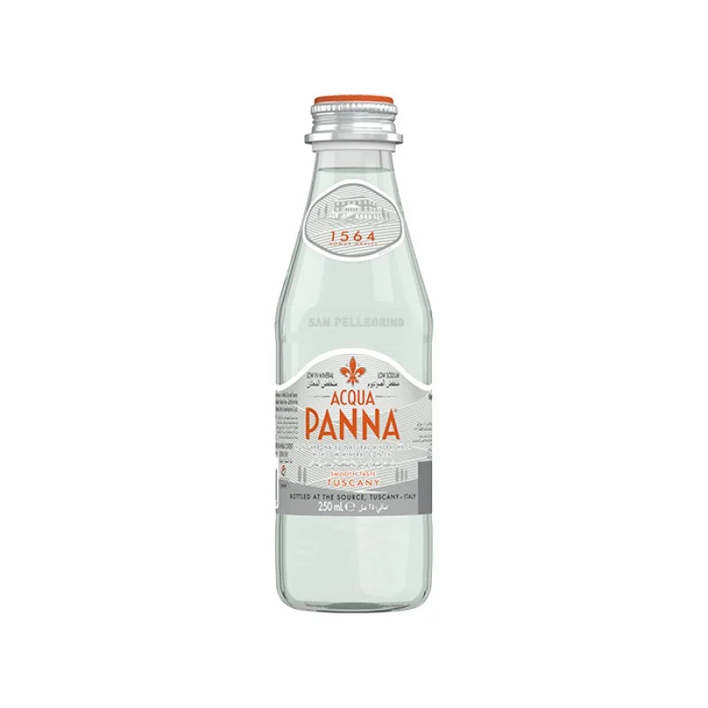 Acqua Panna Natural Mineral Water (250ml Glass Bottle)