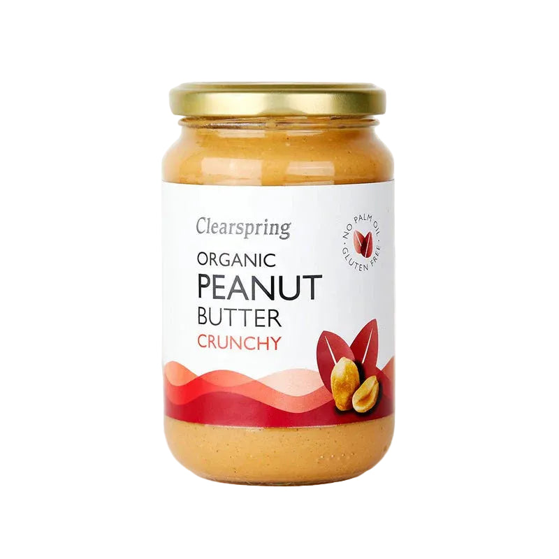 Clearspring Organic Peanut Butter Crunchy (350g)