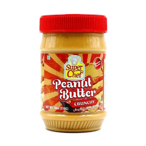 SuperChef Peanut Butter Crunchy 510 Gm