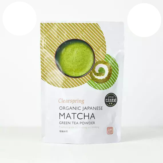 مسحوق شاي ماتشا الأخضر الياباني العضوي من كليرسبرينغ (40 غرام)