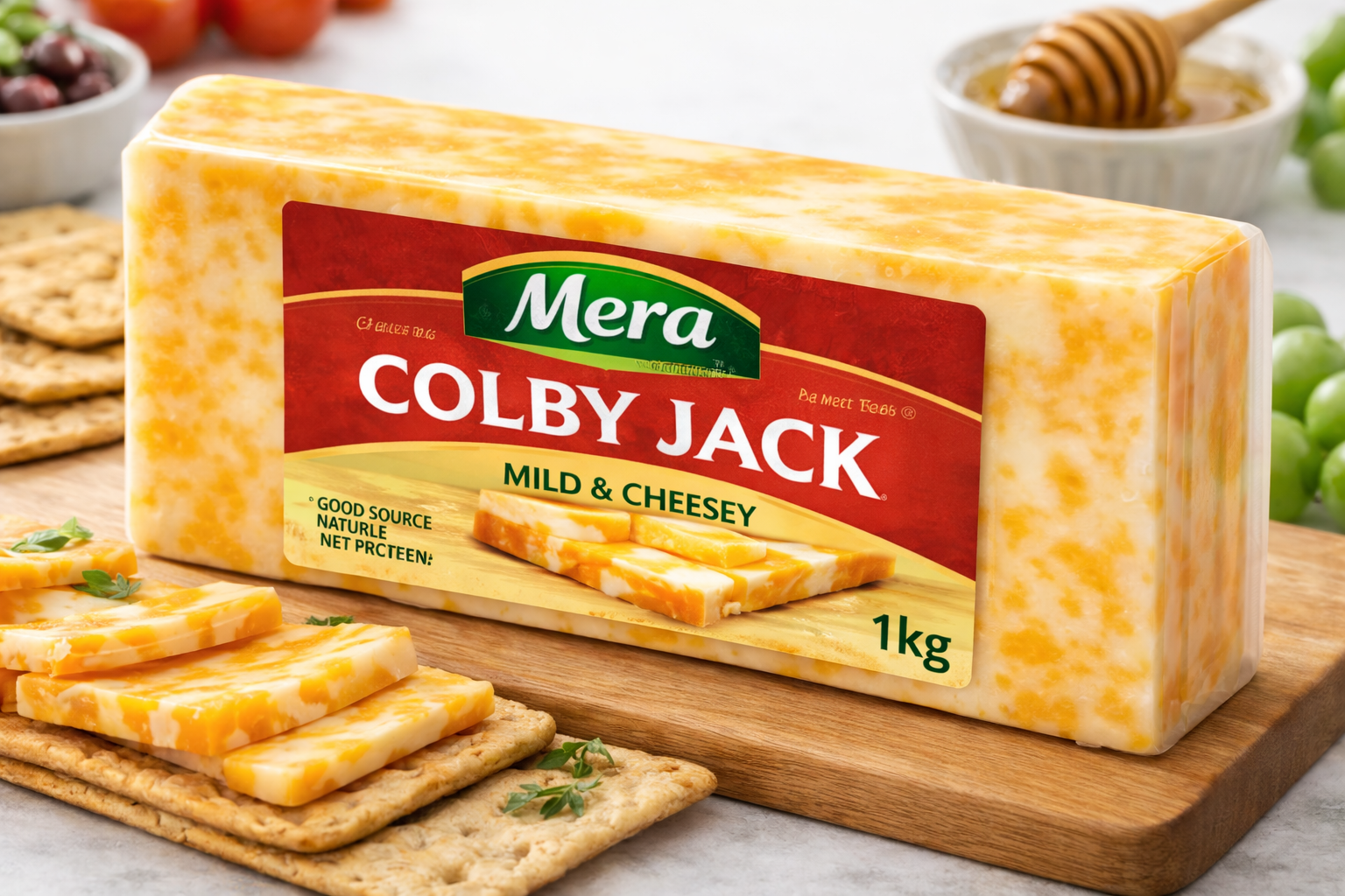 Mera Colby Jack Cheese 1kg