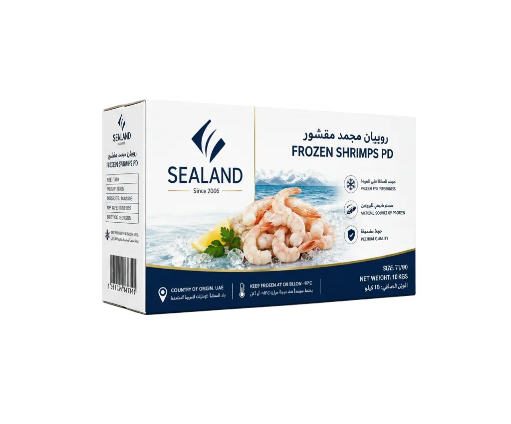 Sealand Frozen Shrimps PD (10kg Size 71/90)