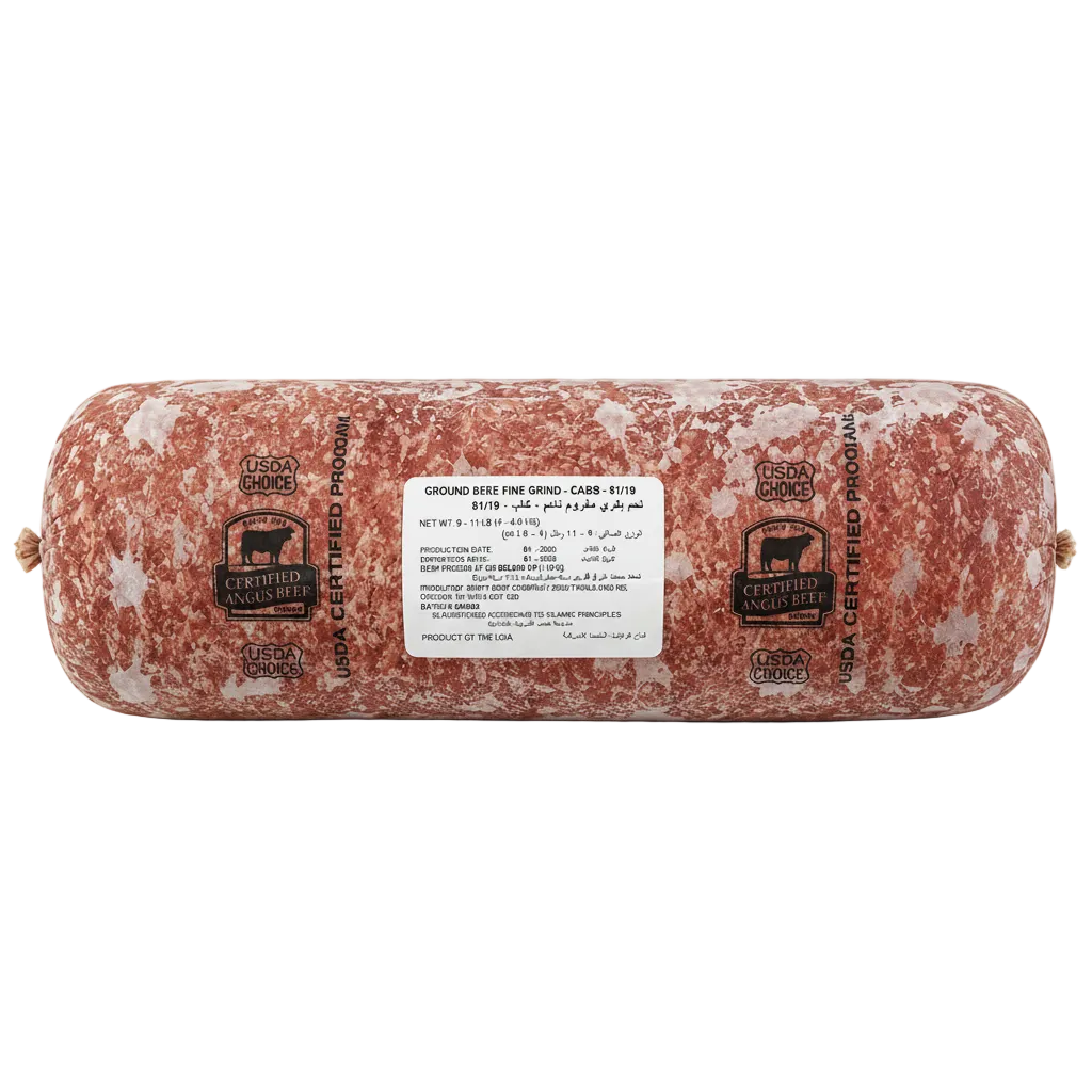Ground Beef Fine Grind (81/19) (4 - 4.9KG)