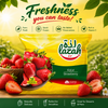 Lazah Strawberry (400g)