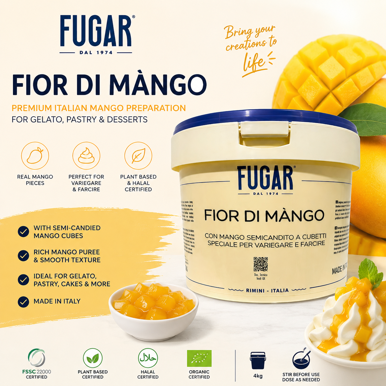 Fugar Fior Di Màngo 4kg
