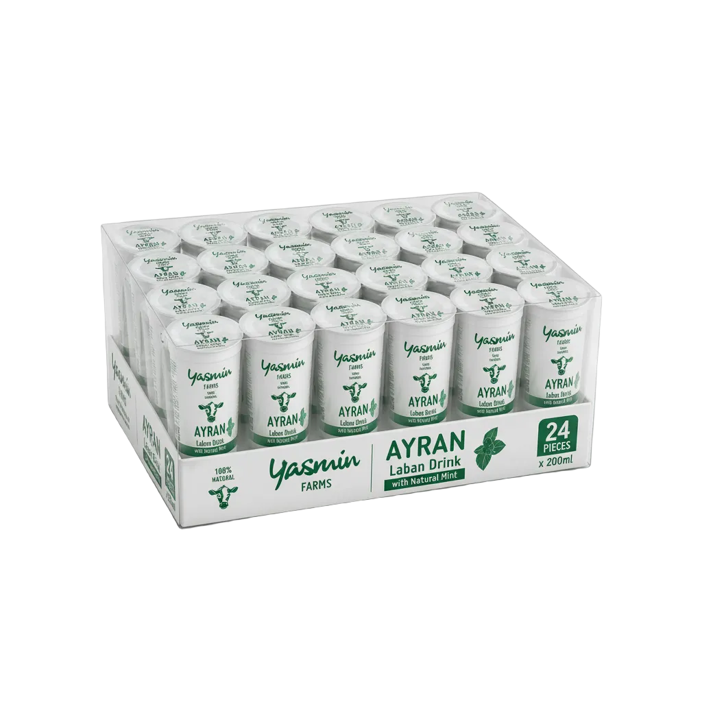 Yasmin Farms Ayran with Mint (24 x 200ml)