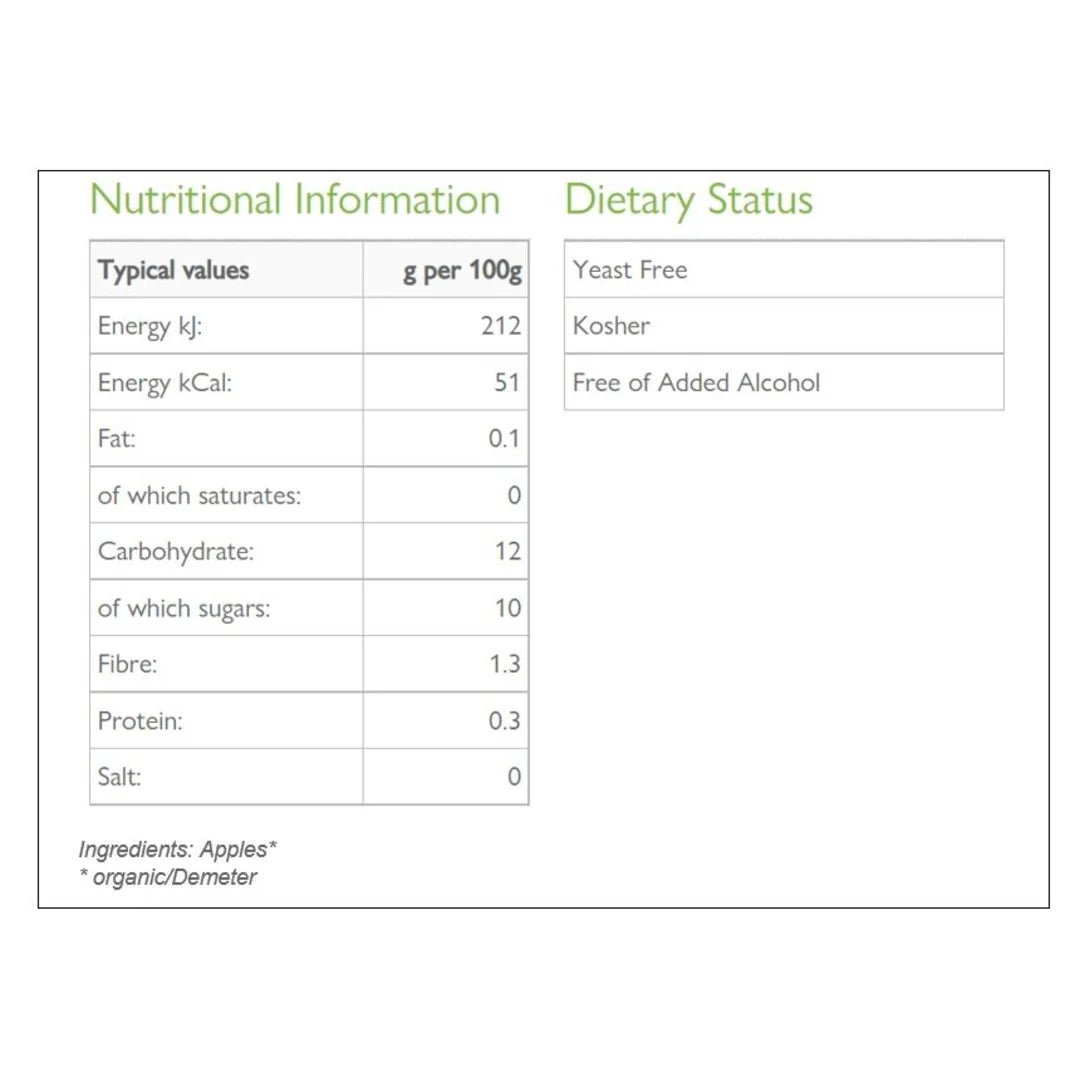 Clearspring Organic Bio Kitchen Apple Sauce – Unsweetened (360g)
