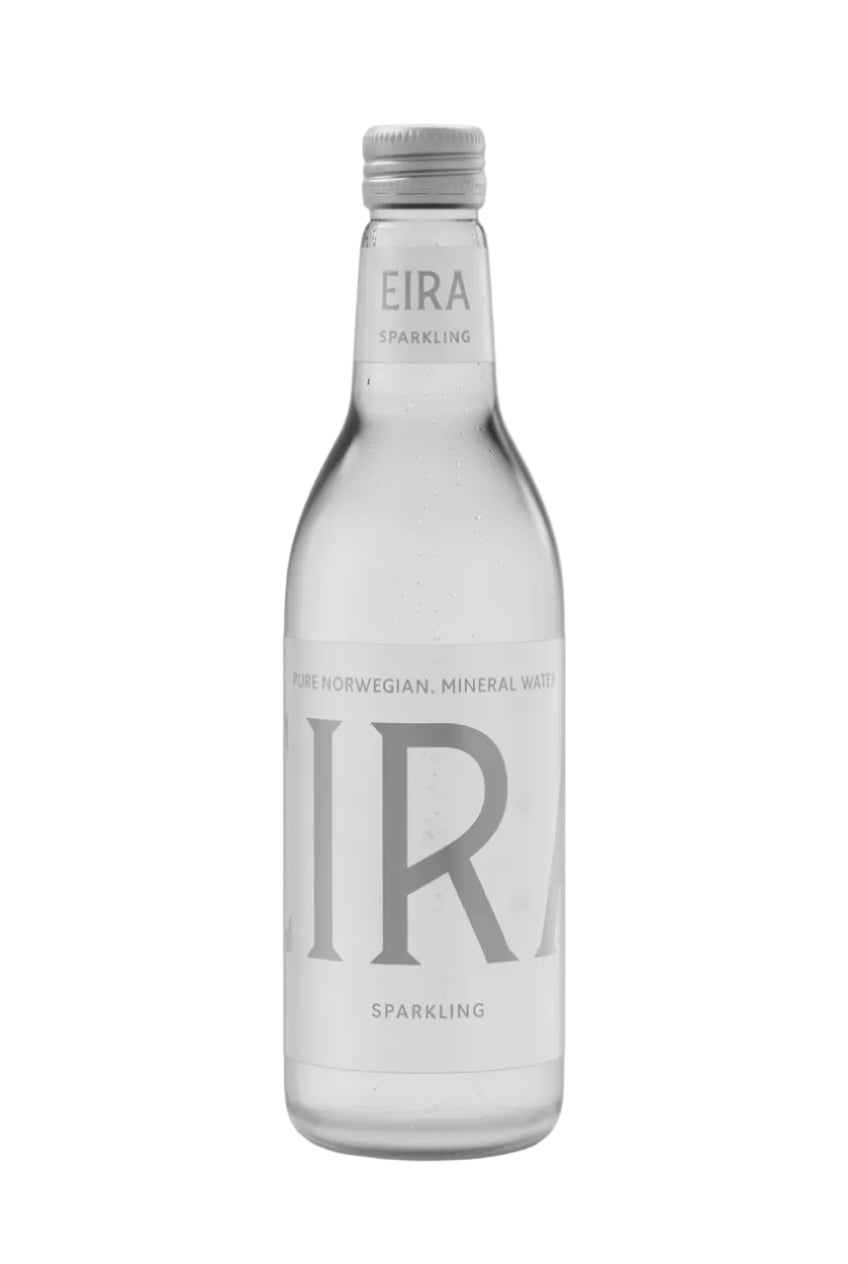EIRA Sparkling Water Glass Bottles (400ml)
