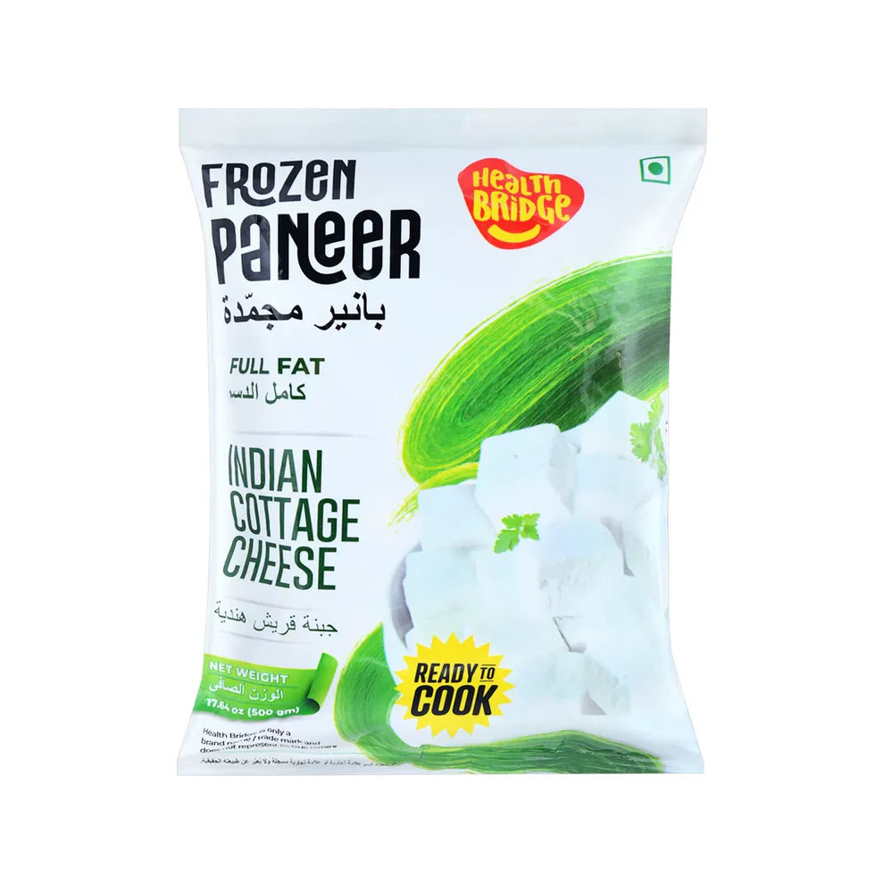 Health Bridge Paneer Cottage Cheese Cubes (500g)