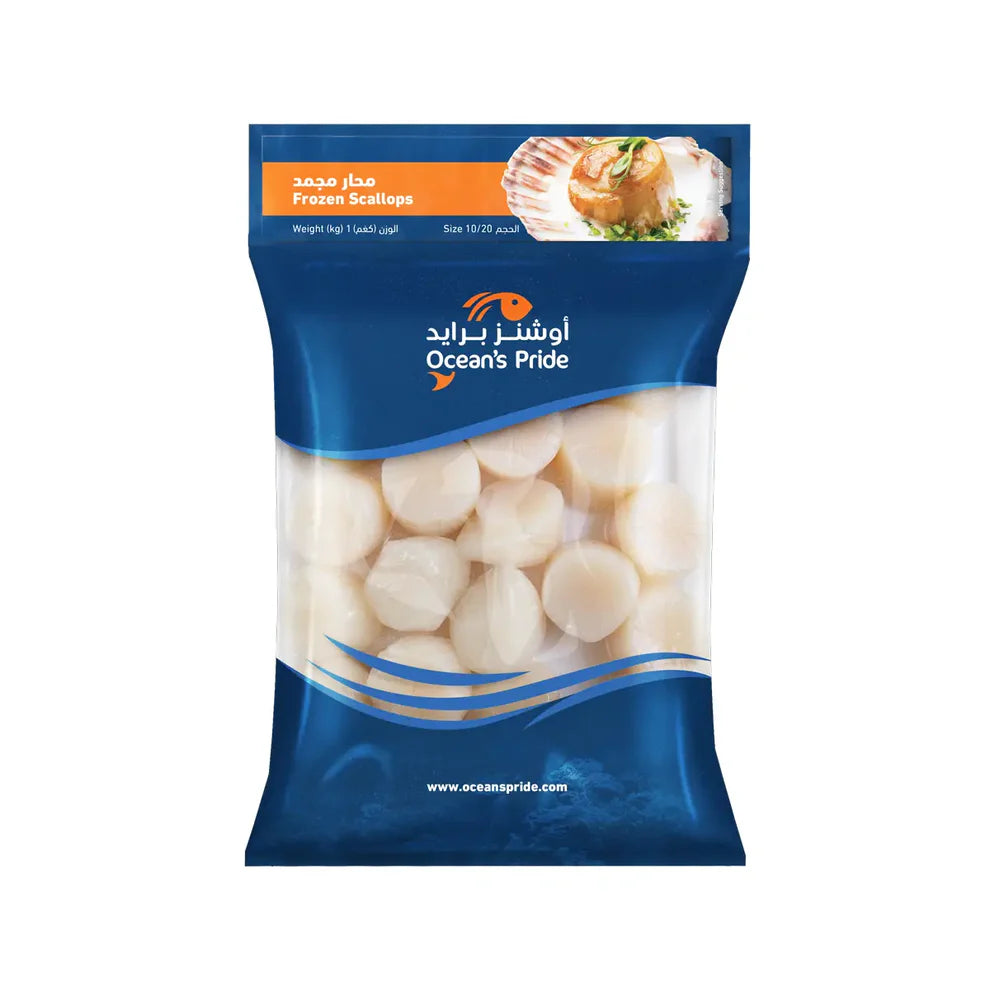 Ocean’s Pride Frozen Scallops (1kg)