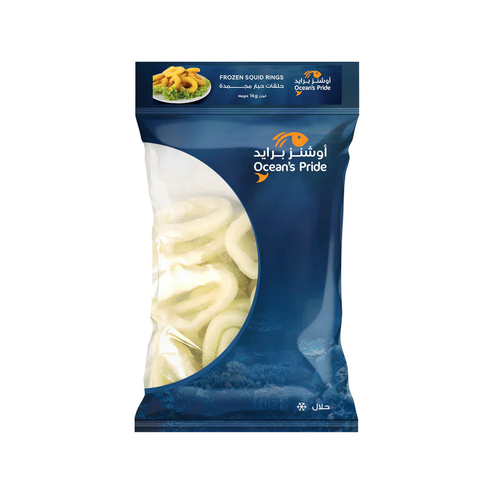 Ocean's Pride Frozen Squid Rings (1kg)