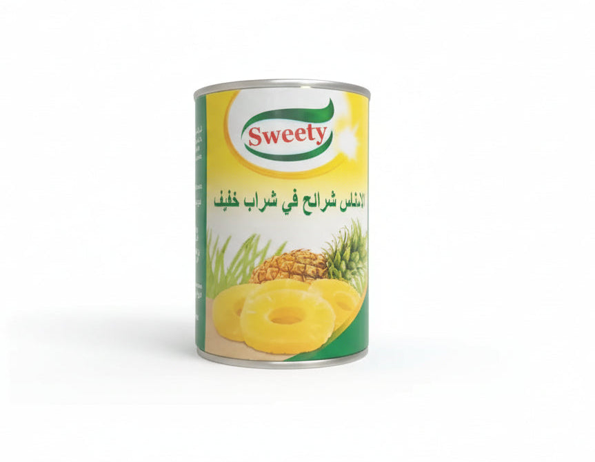 Sweety Pineapple Slices in Light Syrup – 565g