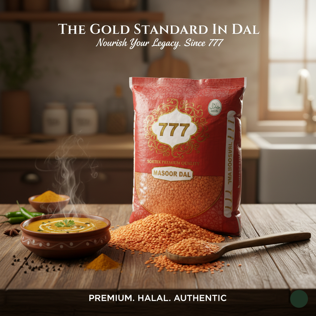 777 Premium Masoor Dal (15kg)